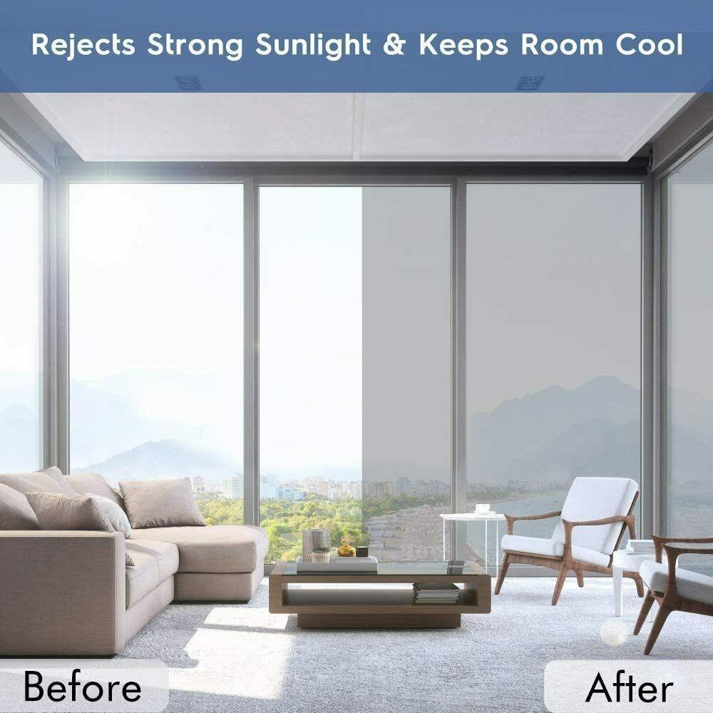 Película Espejo Aislante Térmico Película Solar UV para Ventana de Cristal