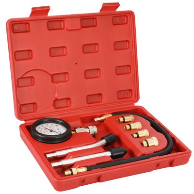 Benzinmotor-Tester, Auto-Benzin-Gasmotor-Zylinder-Automobil-Manometer-Tester mit M10 M12 M14 M18-Adapter