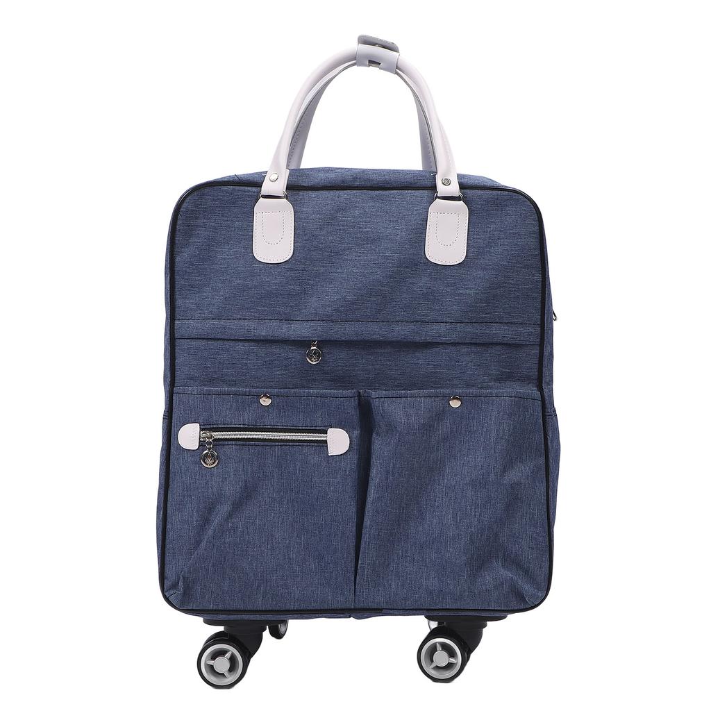 2 in 1 Erweiterbares Handgepäck-Set Polyestergewebe Weekender Reisegepäck Handgepäck Koffer