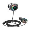 T86 Car Bluetooth FM Transmitter MP3 Player Voltage Detection Zhitong QC3.0 PD30W Fast Charger Hands-Free Calls Car Accessories
