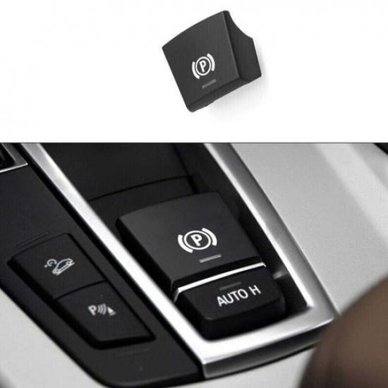Fit For BMW Matte Black 2009-2015 7 Series Car Electronic Handbrake Switch Cover