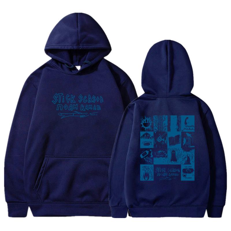 

Noah Kahan Stick Season Hoodie 2023 World Tour Long Sleeve Streetwear Жінки Чоловіки Толстовка з капюшоном Хіп-хоп одяг XXXL