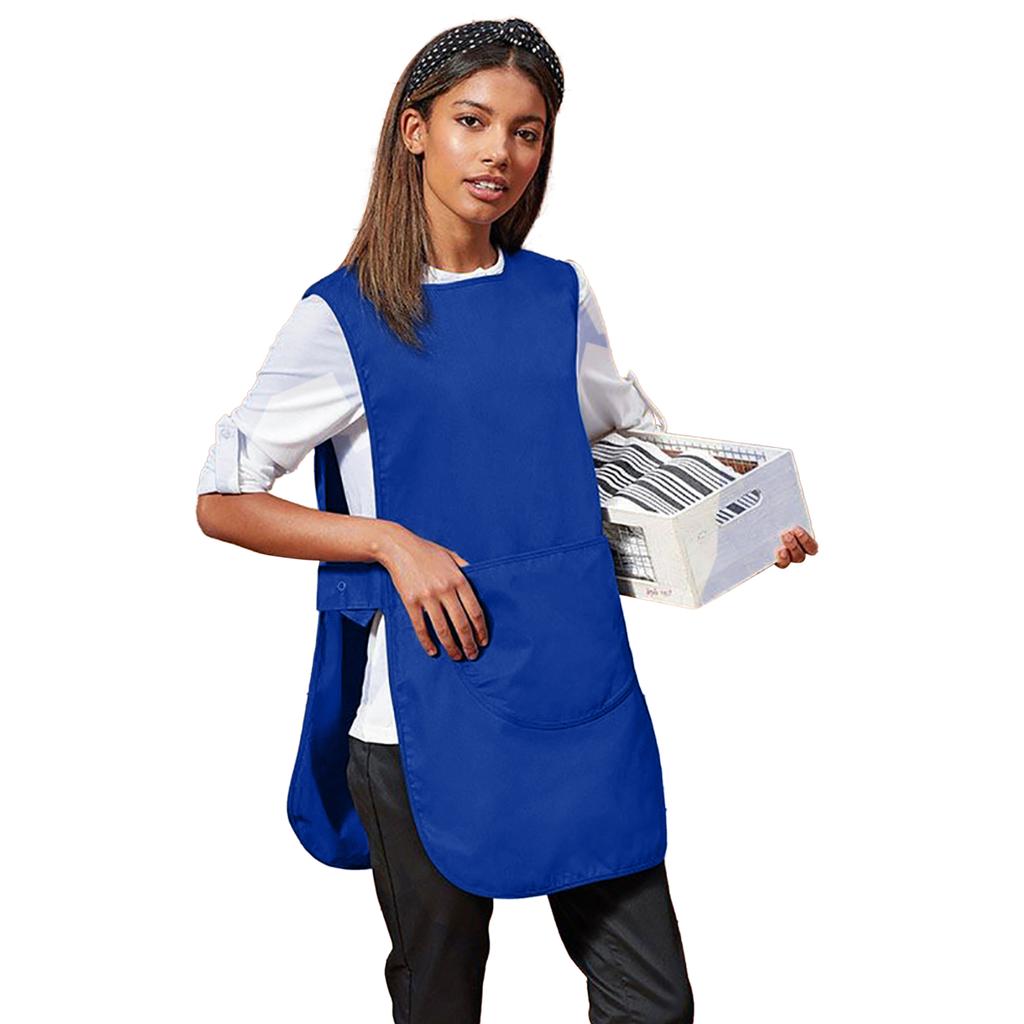 Premier Ladies/Womens Long Length Pocket Tabard / Workwear