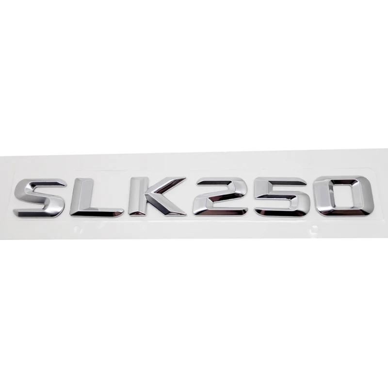 Samolepky na zadní část auta s písmeny, emblémem na zadním kufru pro SLK55 SLK63 SLK200 SLK230 SLK250 SLK280 SLK300 SLK320 SLK350