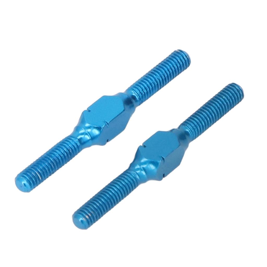 1 Pair RC Turnbuckle Shaft High Strength Lightweight Aluminum Alloy Turnbuckle Shaft for XV02 XV01