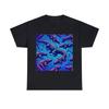 Unisex Adult T-Shirt Neon Alligator Circuit Board Weird Obscure Trippy Tee Funny