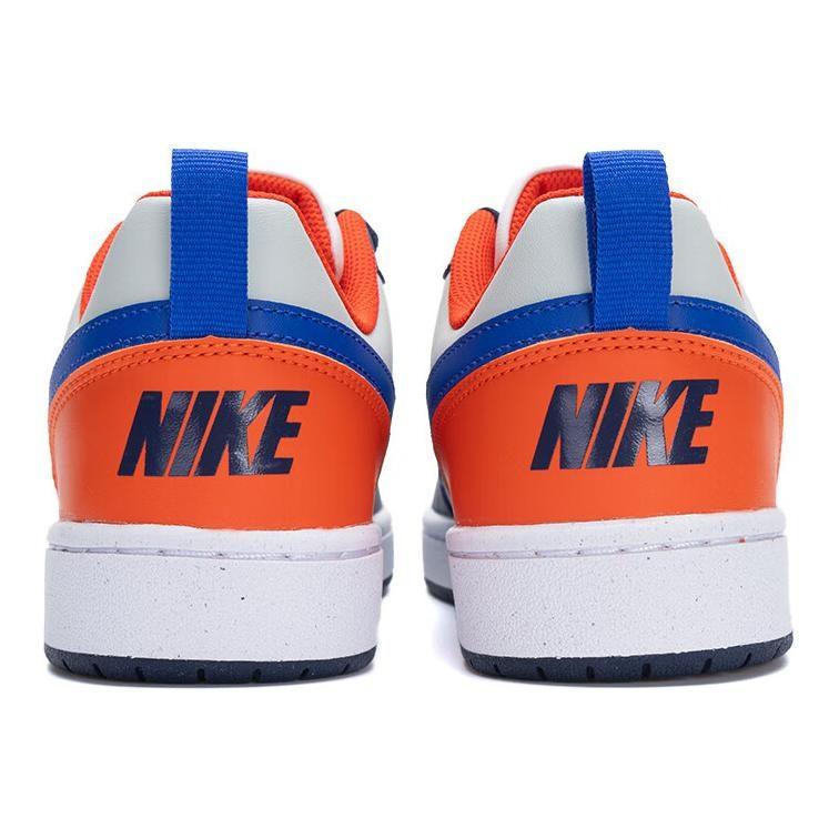 Nike Court Borough Low top Skateboard Shoes White Blue Unisex DV5456-401