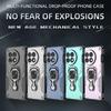 KEYSION Shockproof Case for OnePlus 13R 5G Soft Silicone+PC Upright Metal Ring Stand Phone Back Cover for OnePlus 1+Ace 5 Pro 5G