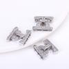 17.5X18MM 18K Gold Plated 3 Strands Clasps Connector,Inlaid Zircon Fastener Clasp For Handmade Pearls Necklace Making Material