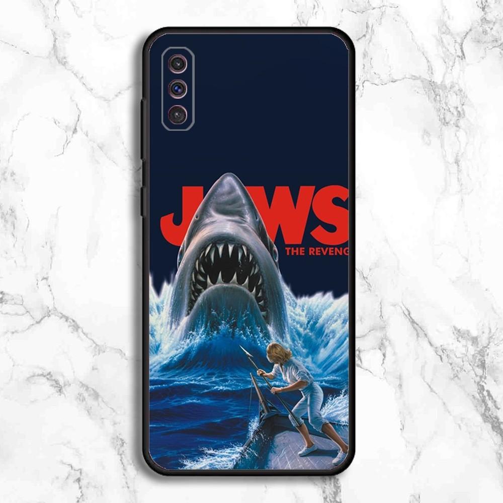 

Movie J-Jaws Phone Case For Samsung Galaxy A13,A21s,A22,A31,A32,A52,A53,A71,A80,A91 Soft Black Phone Cover Samsung a91