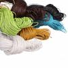 90meter/lot Diameter 1mm Cotton Waxed Cord Thread Bracelet Necklace Findings Beading Cord String For Diy Jewelry Marking