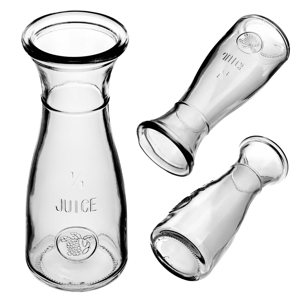 KADAX Glass Water Carafe Glass Pitcher Juice Wine Lemonade Beverages