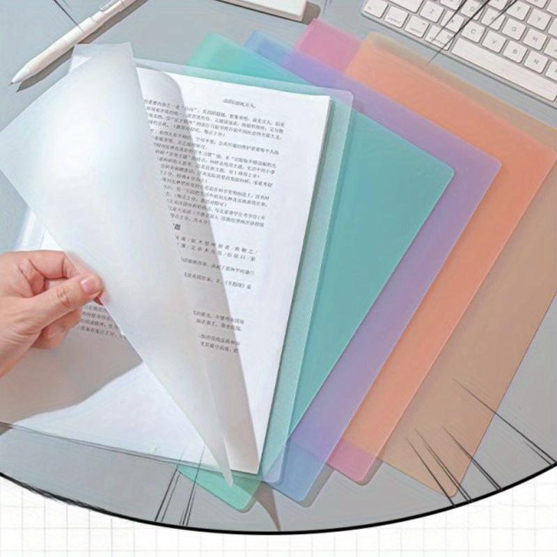 Durable Waterproof Colorful File Folder Convenient Rotating Side Open Buckle Design Foldable Cover Side Open Trolley File Folder