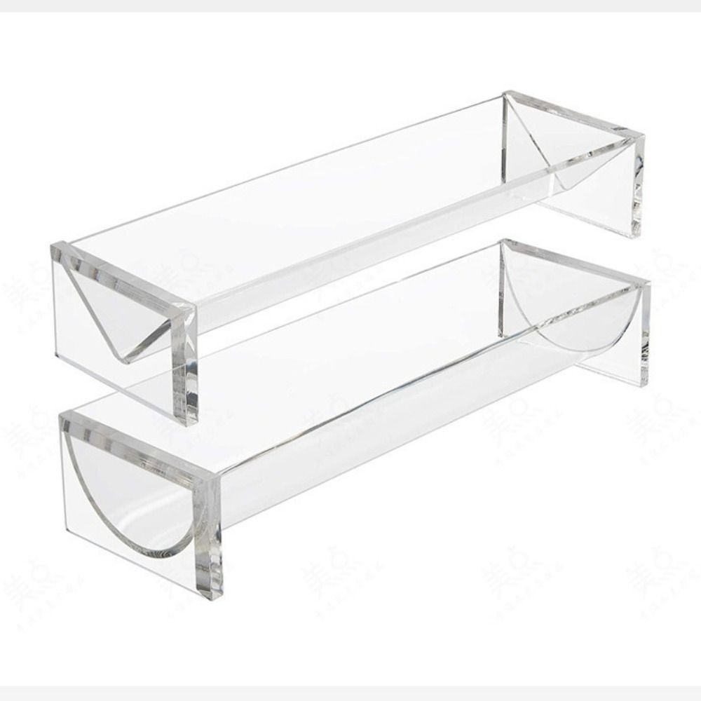 Clear Cracker Tray Acrylic Food Display Stands NEW Cracker Holder  Party Supplies