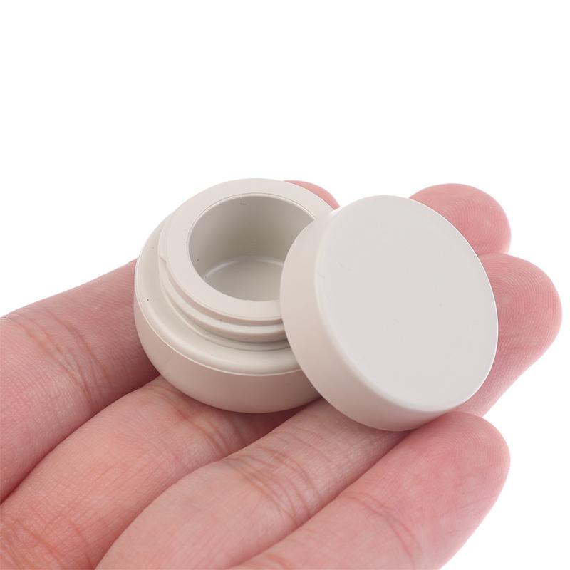 2-2.5ml Lichtvermeidend Nagel Klopfgel Tiegel Nagellackhalter Etui Verpackungskarton Maniküre UV Kleber Organizer Tragbar Kunststoff