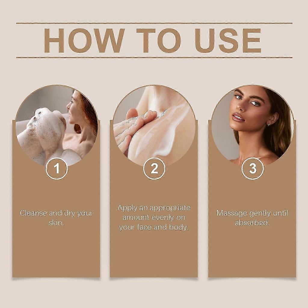 Tanning Cream, Tanning Accelerator Cream Based on Beta-carotene, Strong Tanning Lotion for Sunbed & Outdoor Sun, Moisturizing & Refreshing