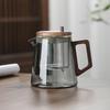 650ml GIANXI Tea Pot Family Glass Teapot Set Transparent High Glass Teacup Kung Fu Teacup Set Flower Teapot Ideal Gift