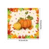 Thanksgiving Paper Plates Fall Party Plates Maple Leaves Pumpkin Decor Fall Tableware Autumn Leaves Party Tableware Set