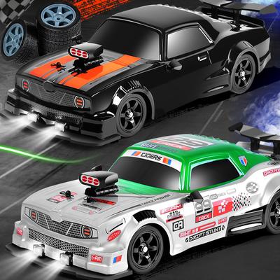 Remote Control Drift Car 1/16 Remote Control Spray Car 2.4GHz 4WD Remote Control Race Car Kids Gift