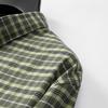 Men's Plus Size Brushed Plaid Long Sleeve Casual Shirt