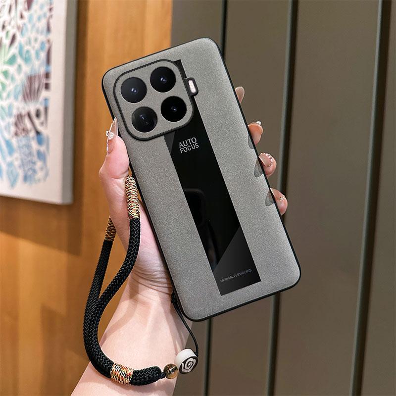For Xiaomi 17T/17T Pro Case Premium Yangba Leather Auspicious Cloud Braided Bracelet Shockproof Cover For Xiaomi 17 T/17 T Pro