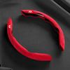 2pcs Car Suede Steering Wheel Cover Sweat-absorbin Non-Slip For VW Rline Tiguan Passat  Auto Protector Decoration Accessories ZY2