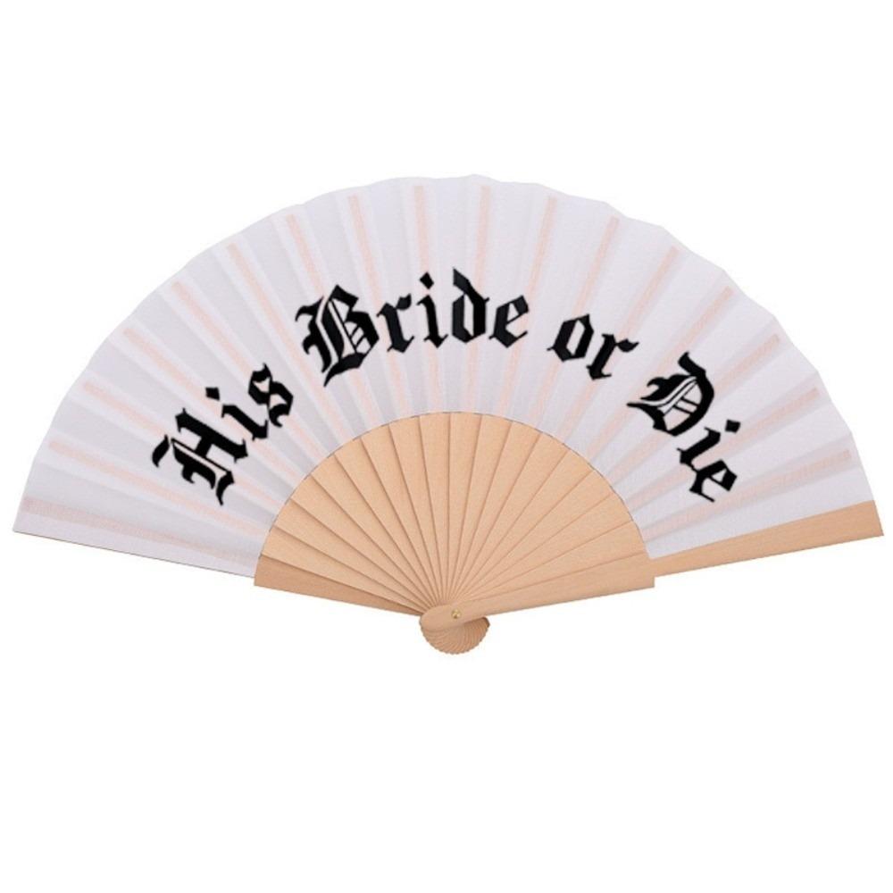 Vintage Gothic His Bride or Die Fan Retro Bachelorette Party Decoration  Till Death Wedding