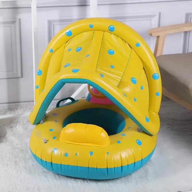 Rooxin Pool Float Inflatable Swim Tube Swim Accessory Swimming Ring For Summer Water Sports Swimming Circle Swim Float