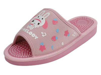 Sanrio Personagens Saúde Sandálias Chinelos [Sanrio] Feminino SA-4190L (Minha Melodia/Rosa, M)