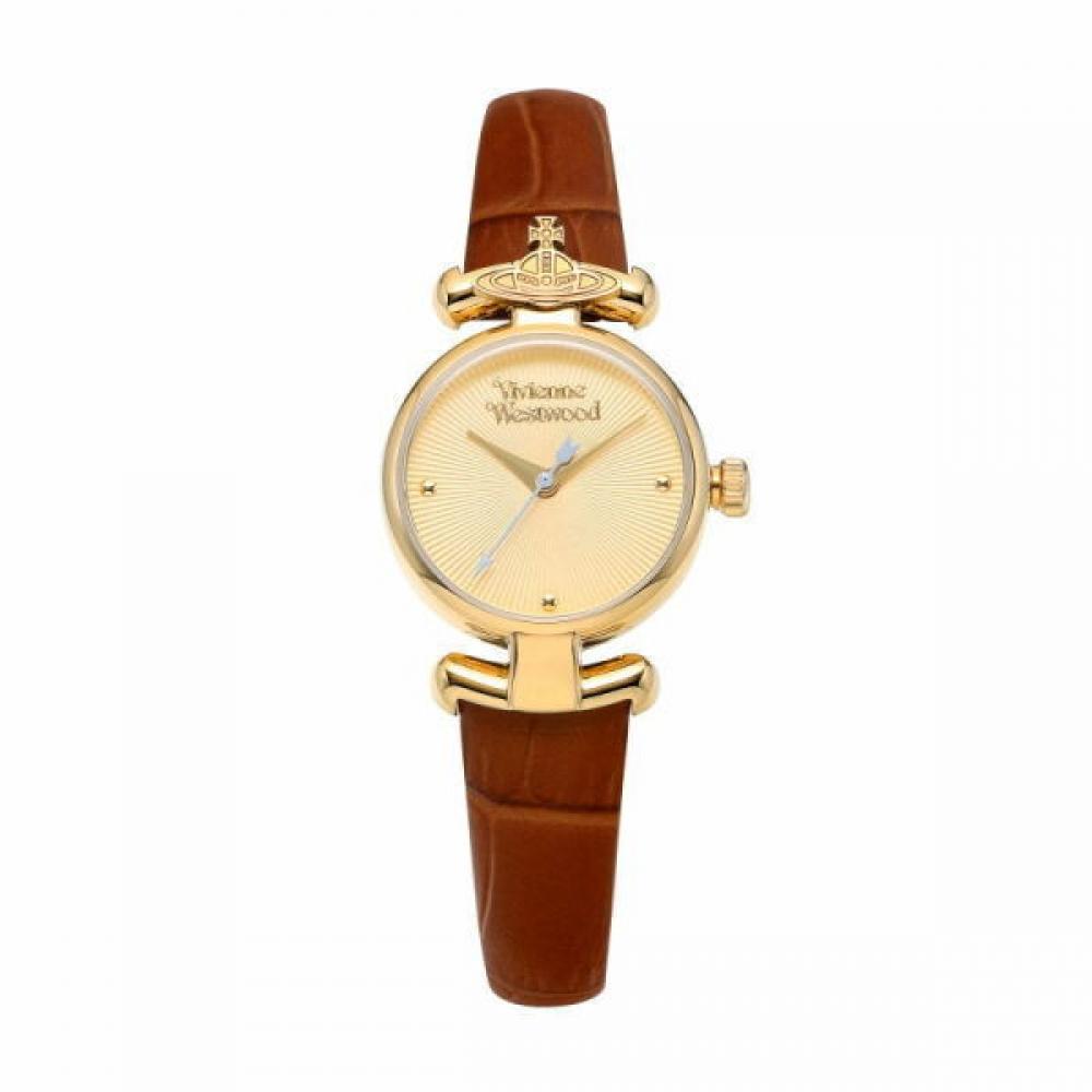 

Vivienne WeStwood Luxury Vv090gdbr женские кожаные часы VV090GDBR