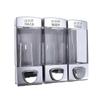 Shampoo Dispenser Conditioner Dispenser Pump Dispenser 3 Chamber Soap Dispenser
