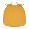 Thickened D-Shape Corduroy Seat Cushion For Dining Chairs,Classic Style,All-Season Comfort, Sewn Seam Closure, Multipurpose Use