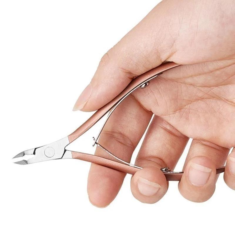 Nail Cuticle Scissor Cuticle Pusher Tweezer Cutter Nipper Clippers Dead Skin Remover Manicure Tool Beauty Nail Pliers