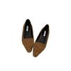 French suede pointed stiletto women's high heels spring and autumn new temperament versatile retro celebrity style commuter shoes