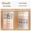 Wall-Mounted Fabric Wardrobe Storage Bag for Underwear, Bras, Socks, and Panties