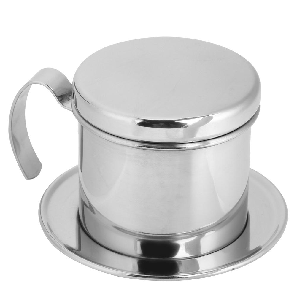 Tragbarer Kaffeefilter aus Edelstahl für die Kaffeemaschine zu Hause, in der Küche, im Büro oder im Freien