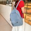 Schoolbag Korean Version of Junior High School Student Schoolbag for Men and Women Large Capacity Backpack for College Students Mori Fashion  