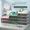 Scatola Porta Trucco Acrilico Multistrato Contenitore Cosmetici Trasparente Cassettiera da Scrivania Porta Gioielli Plastica Trasparente Organizzatore Trucco