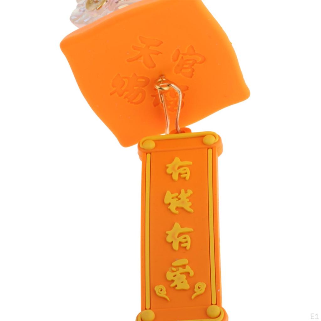 Mașină retrovizoare oglindă pandantiv Dragon statuie agățat ornament accesoriu auto cu ciucure pentru rulote