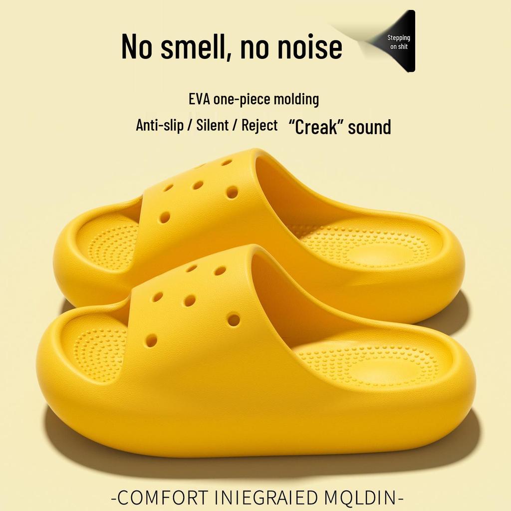 Boys' and Girls' Thick-Soled Slippers, Summer Parent-Child Style for Home and Bath, Medium To Large Sizes