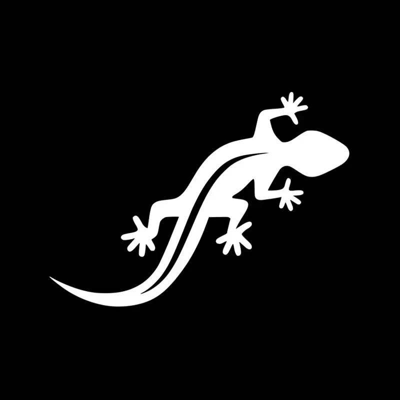 

22.2x15.6cm Personalized Lovely Gecko Motorcycle Reflective Vinyl Sticker Decal Car Bumper Windshield Window Rear Decal 11.1x7.8cm серебряный