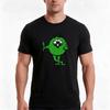 Green Guy Flips Bird  S Retro TShirt Summer Casual Cotton Tee Oversized Streetwear Tops Vintage Graphic Print