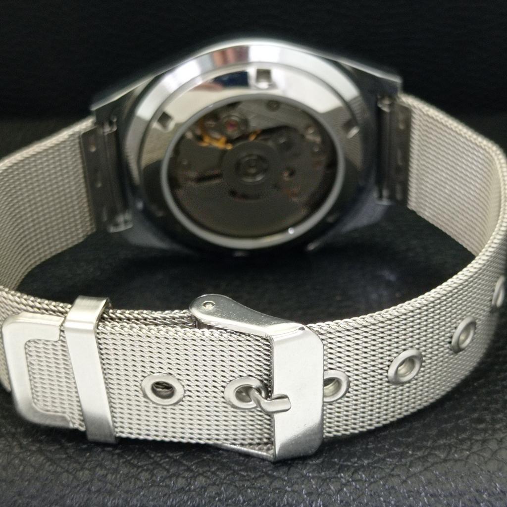 REFURBISHED VINTAGE SEIKO 5 AUTOMATIC JAPAN MENS BLUE COLOR DIAL WATCH A500161-2 R151a-a500161