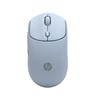 HP 400 Silent Wireless Mouse Bluetooth USB Dongle Sensor up to 6000 Silicone Battery Life up to 24 Ambidextrous Design Blue 2.4GHz Connection,