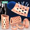 5Pcs/Set Foreskin Correction Male Chastity Device Penis Rings Delay Ejaculation Cock Rings Male Erotic Sex Toys For Men Sex Shop