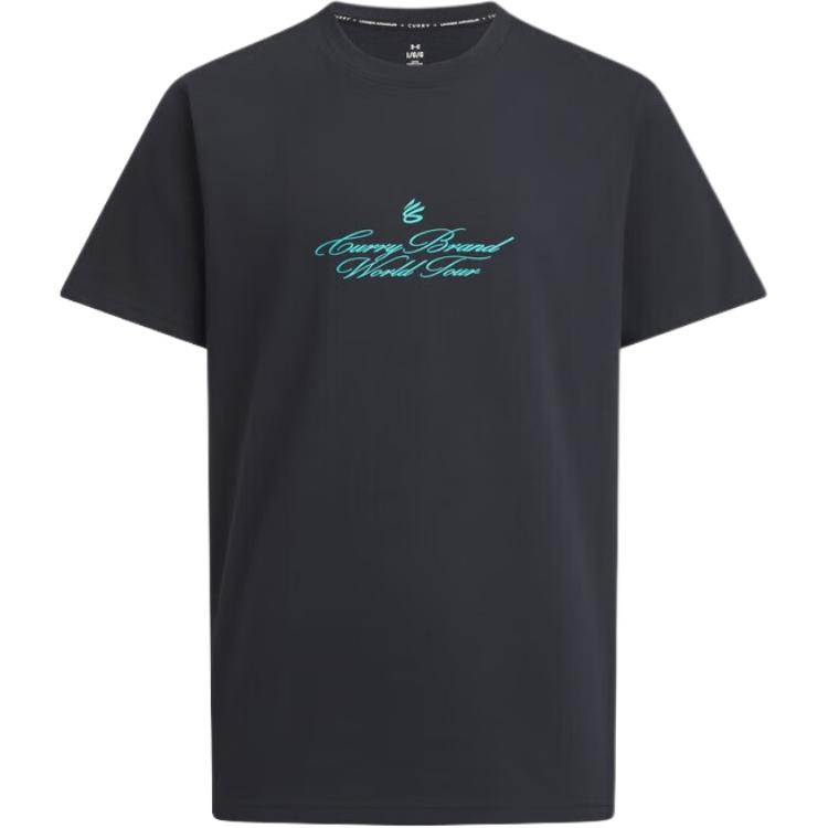 

Under Armour Удобная мужская футболка с коротким рукавом и круглым вырезом из серии Curry 6012972-001 S