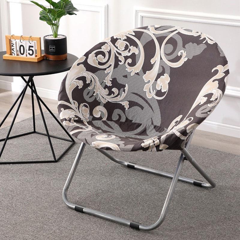 Moon Chair Dust Cover Removable Washable High Stretch Sun Chair Cover Seat Protector Anti-Dirty Elastic Slipcovers (NO Chair)