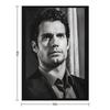 Henry Cavill B&W Throw Blanket Weighted Winter beds Luxury St Hairys Blankets