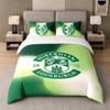 Set de așternut 3 bucăți FC Hibernian Foaie de pat moale și două fețe de pernă Decor pentru dormitorul de acasă