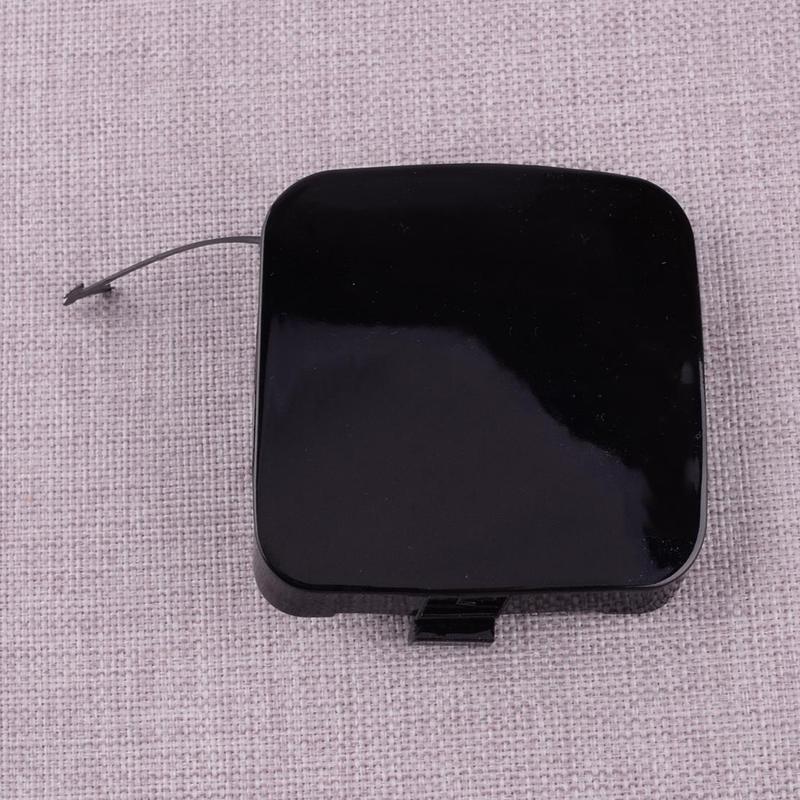 53286-0R020 Car Front Left Bumper Tow Hook Eye Hole Cover Cap Fit for Toyota RAV4 2009 2010 2011 2012 Black ABS